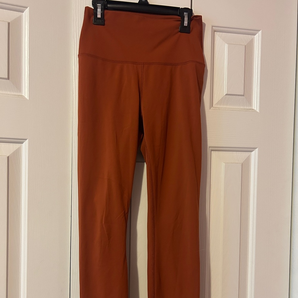Yogalicious Lux Burnt Orange Leggings